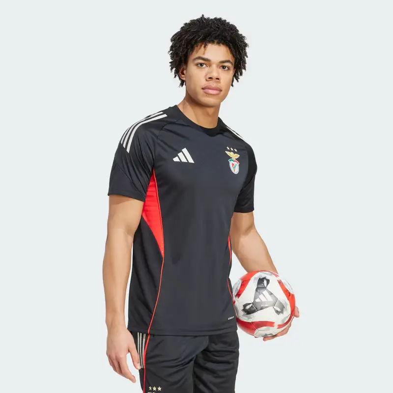 Maglia da allenamento Tiro 25 Competition Benfica Black miniatura 3