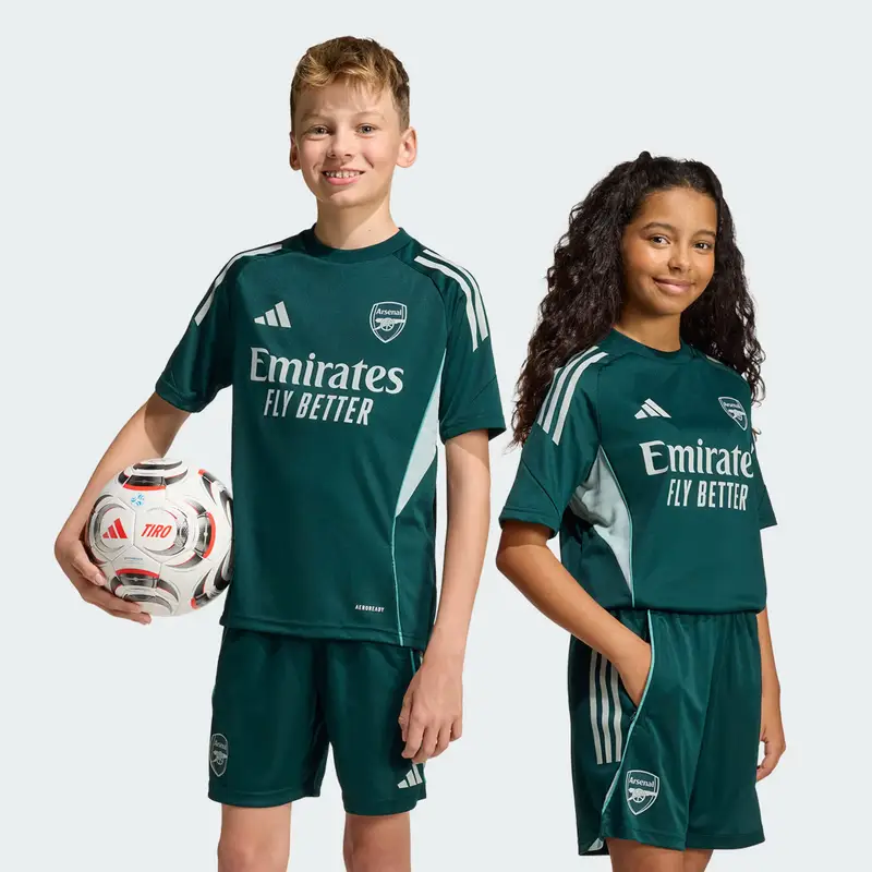 Maglia da allenamento Tiro 25 Competition Junior Arsenal FC Aurora Ivy