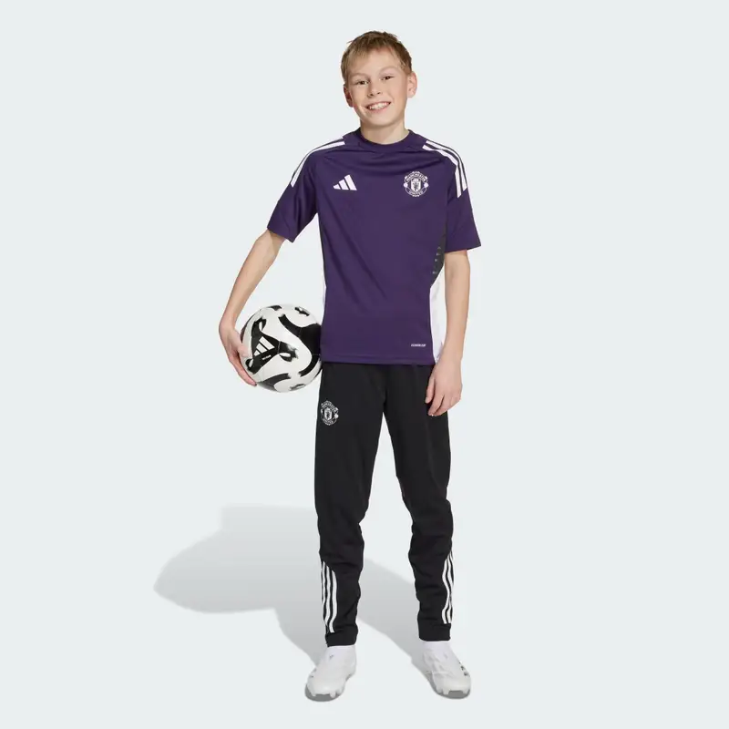 Maglia da allenamento Tiro 25 Competition Junior Manchester United FC Aurora Plum miniatura 3