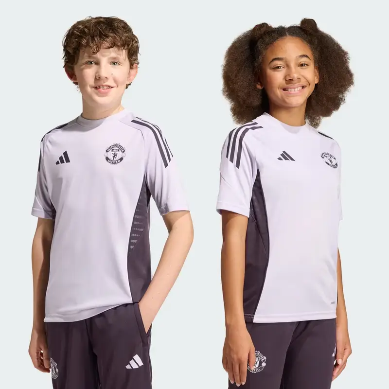 Maglia da allenamento Tiro 25 Competition Junior Manchester United FC Purple Tint