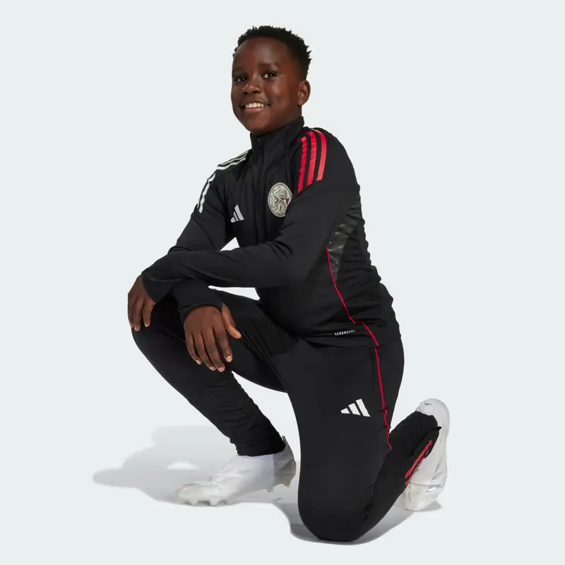 Maglia da allenamento Tiro 25 Competition Kids Ajax Amsterdam Black miniatura 3
