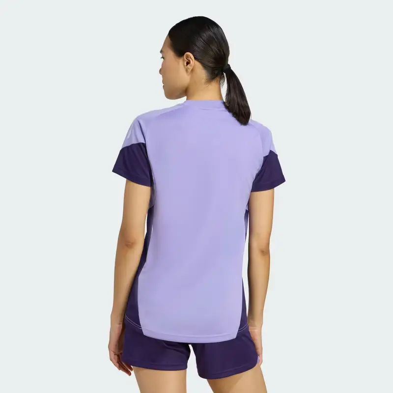 Maglia da allenamento Tiro 25 Competition Light Purple miniatura 2