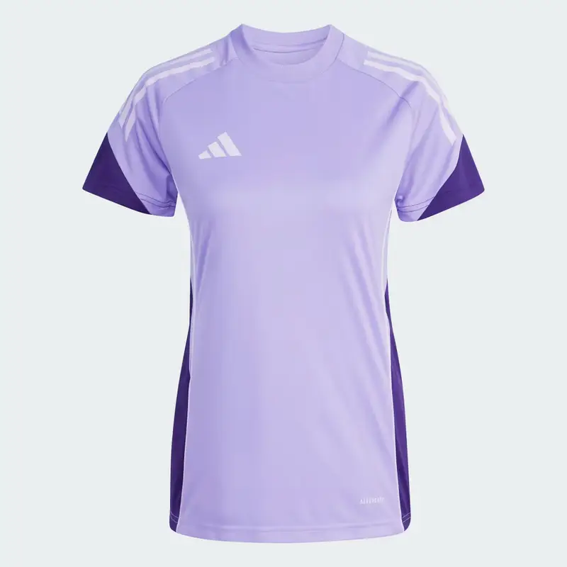 Maglia da allenamento Tiro 25 Competition Light Purple miniatura 4