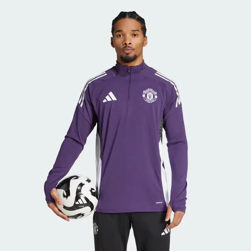 Maglia da allenamento Tiro 25 Competition Manchester United FC Aurora Plum