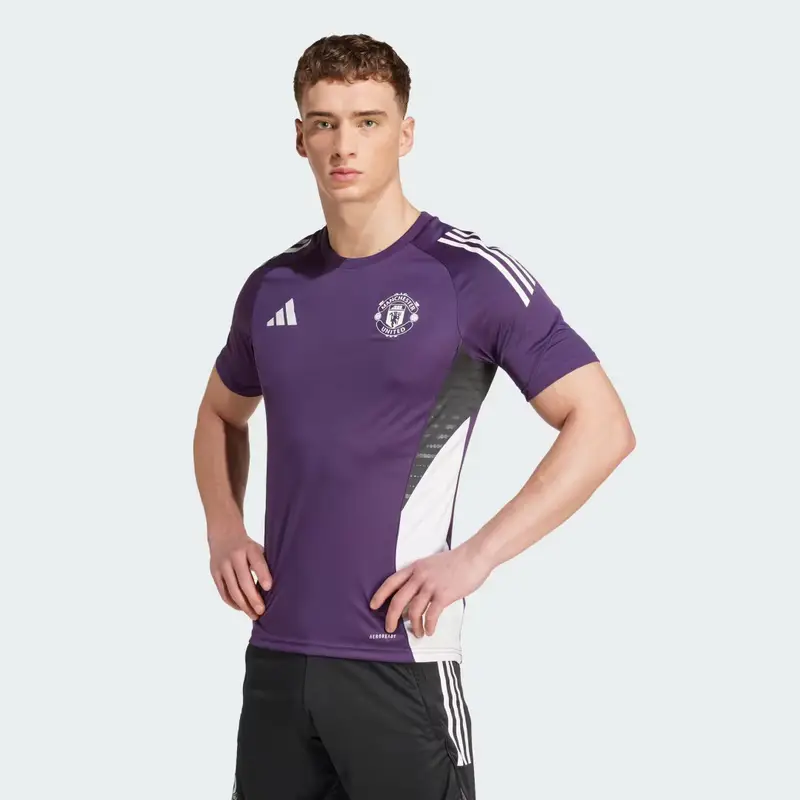 Maglia da allenamento Tiro 25 Competition Manchester United FC Aurora Plum