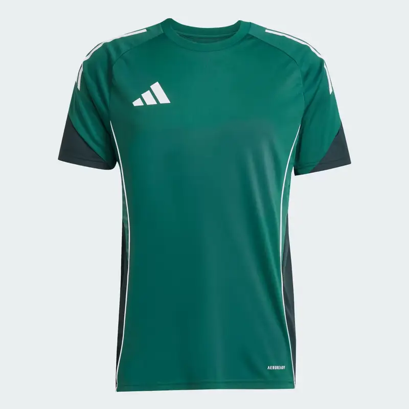 Maglia da allenamento Tiro 25 Competition Team Dark Green miniatura 4