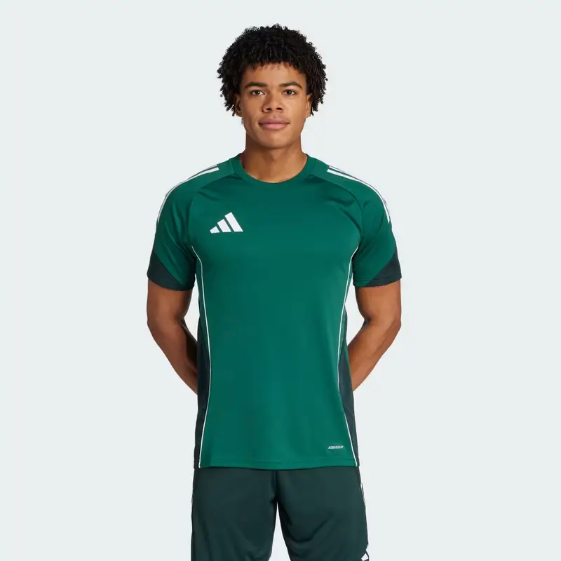 Maglia da allenamento Tiro 25 Competition Team Dark Green