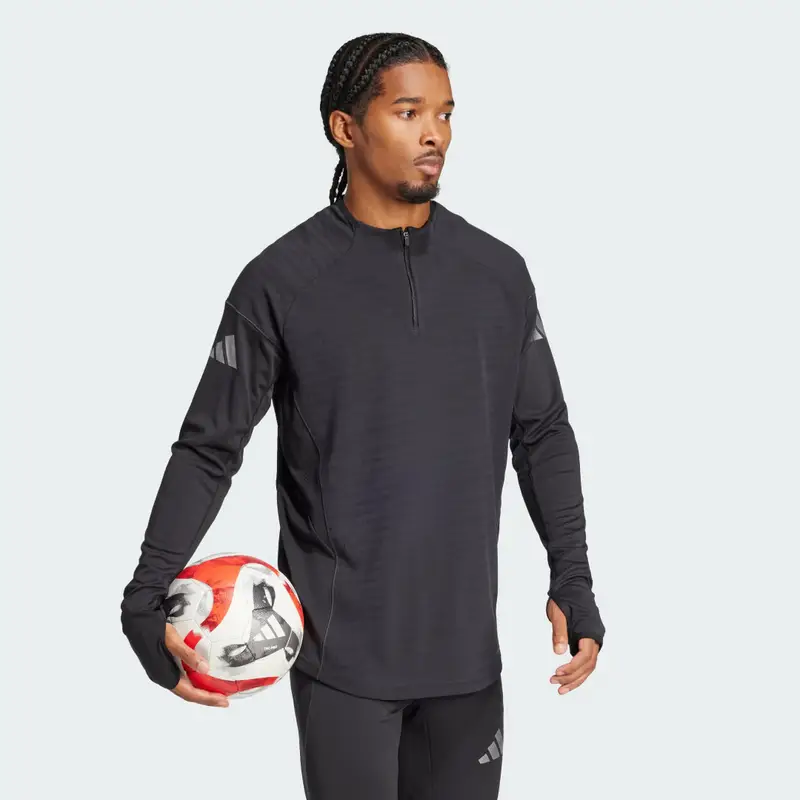 Maglia da allenamento Tiro 25 Pro Black miniatura 3