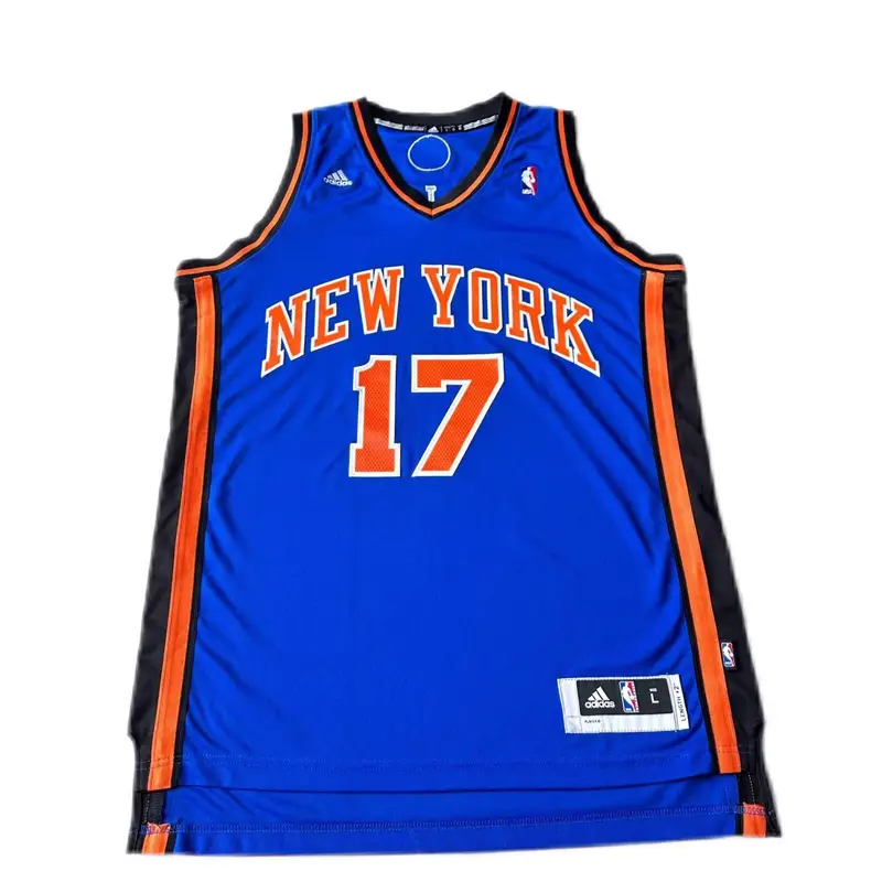 Maglia da basket Adidas NBA Jeremy Lin Knicks 17 Scollo a V Senza Maniche Unisex 7912A-318-K91581 L