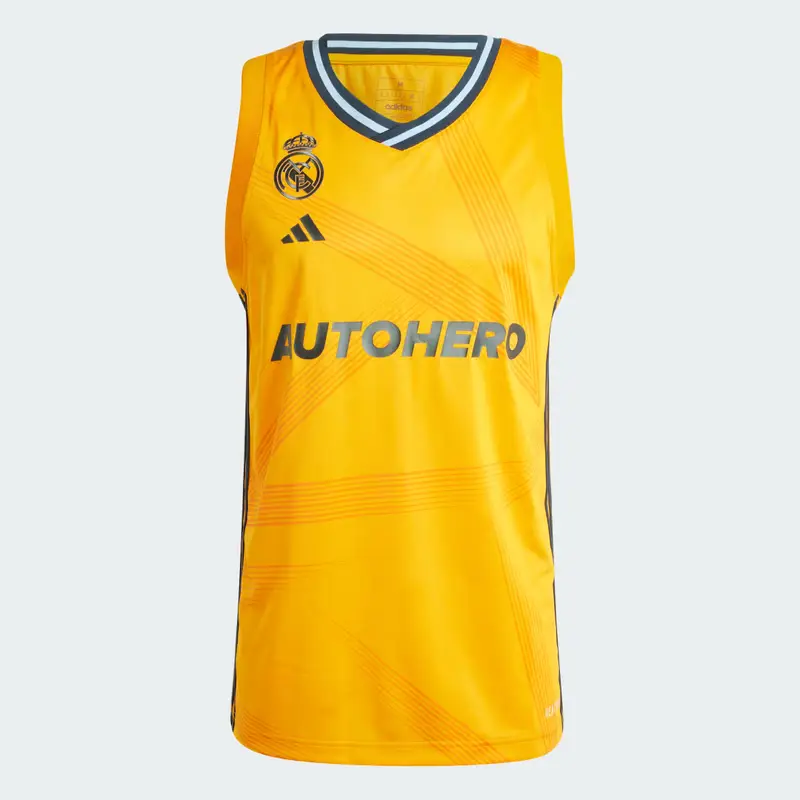 Maglia da basket Away Real Madrid Crew Orange miniatura 4