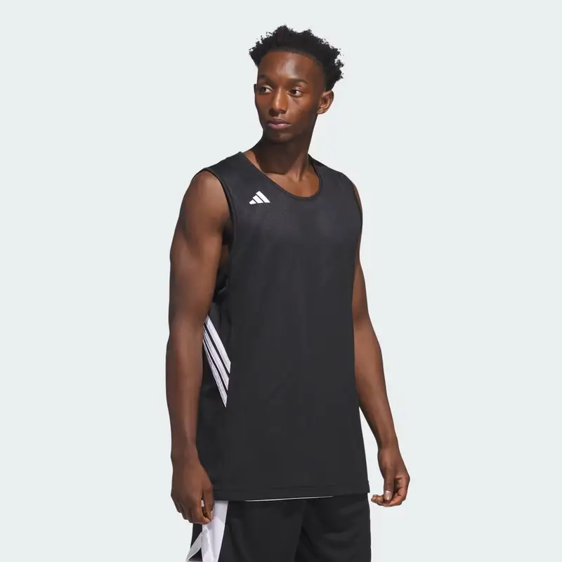 Maglia da basket reversibile 3G Speed AEROREADY Black miniatura 4