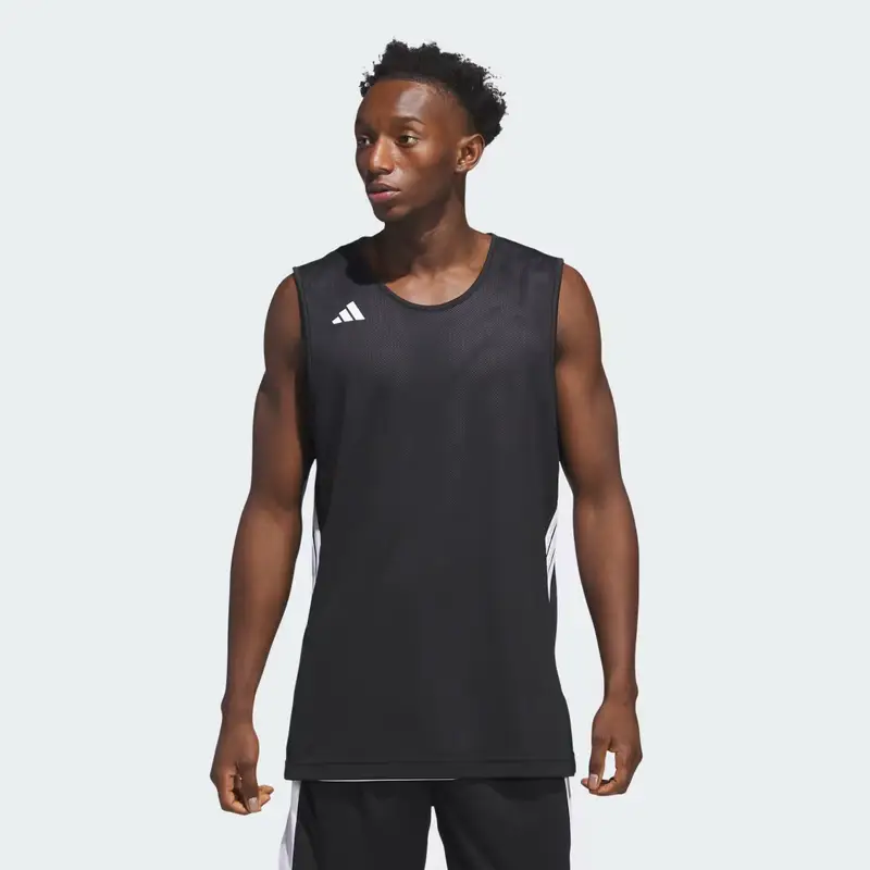 Maglia da basket reversibile 3G Speed AEROREADY Black