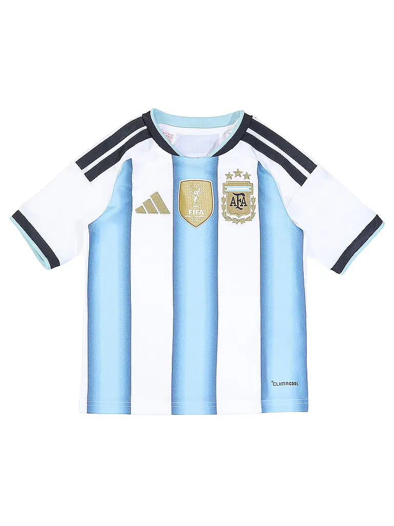 Maglia da calcio per bambini Argentina Home bianco | 128