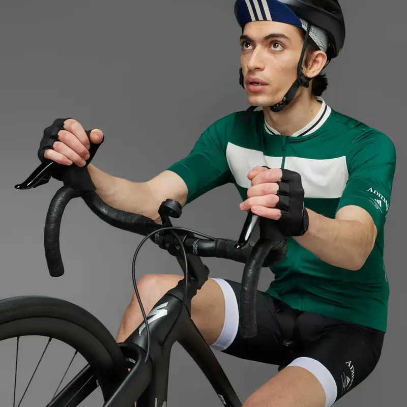 Maglia da ciclismo adidas Heritage Tempo 3-Stripes Collegiate Green miniatura 4