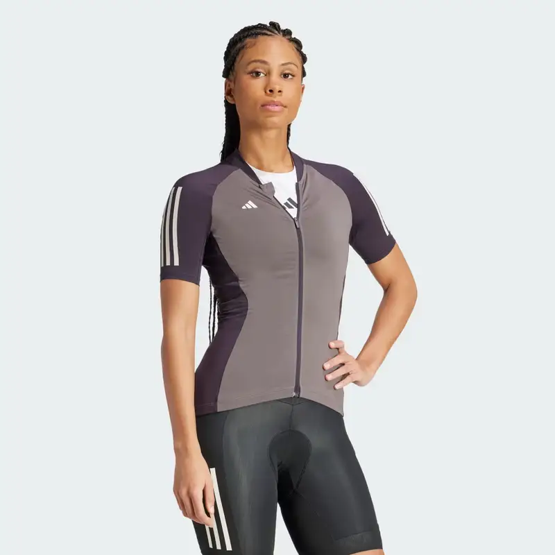 Maglia da ciclismo Essentials 3-Stripes Charcoal miniatura 3