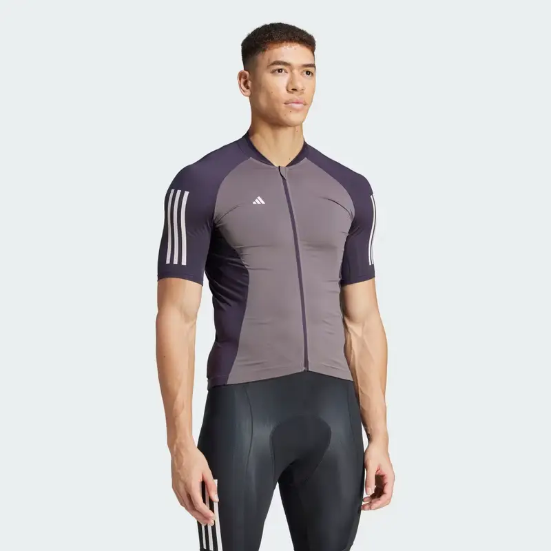 Maglia da ciclismo Essentials 3-Stripes Charcoal miniatura 3