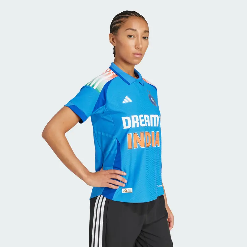 Maglia da cricket One Day International India True Blue miniatura 3