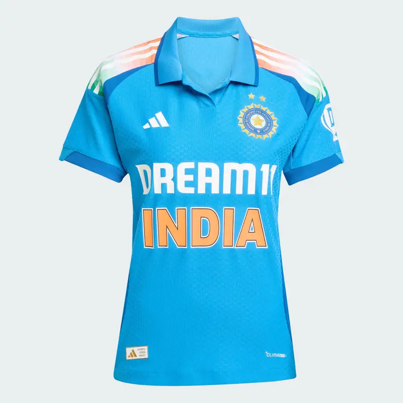 Maglia da cricket One Day International India True Blue miniatura 4