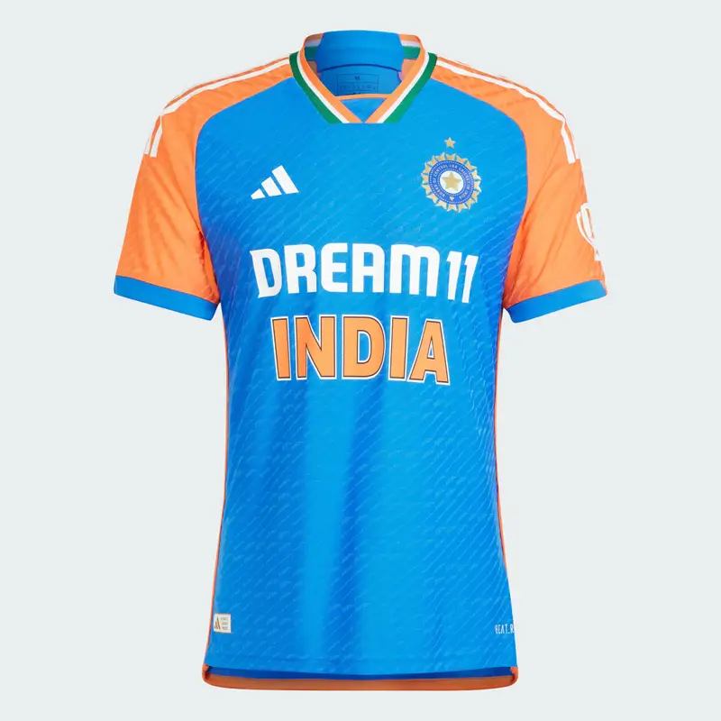 Maglia da cricket T20I India Dark Blue miniatura 4