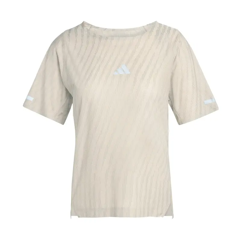Maglia da donna adidas ADI365 Climacool+ Beige