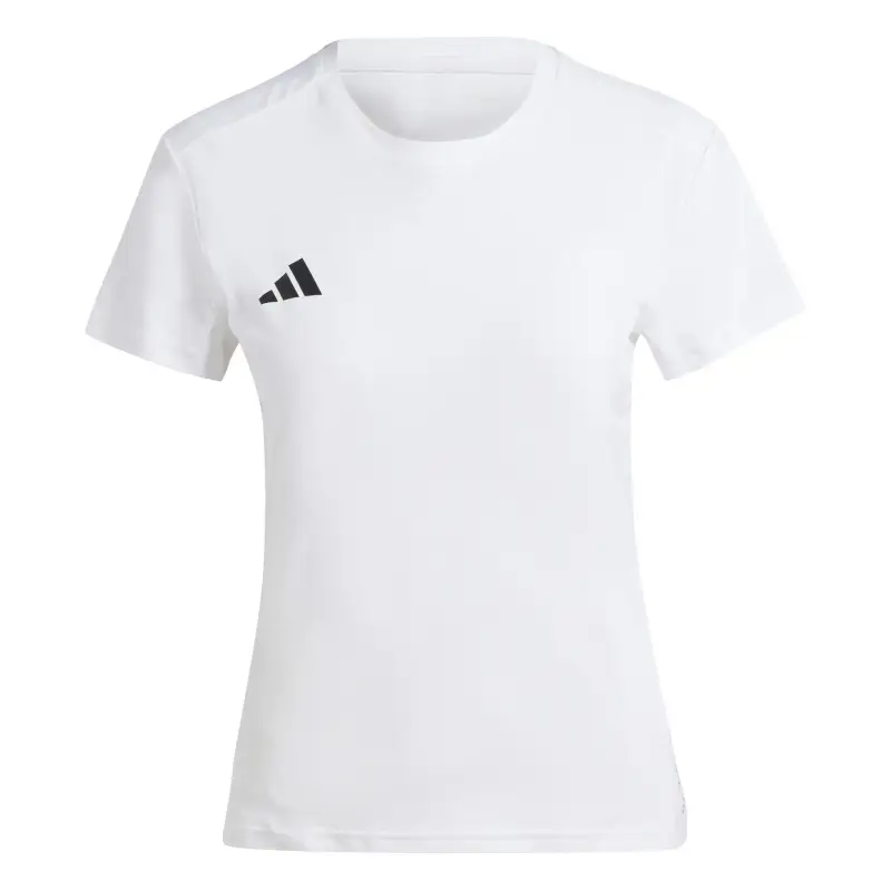 Maglia da donna adidas Adizero Essentials Blanc