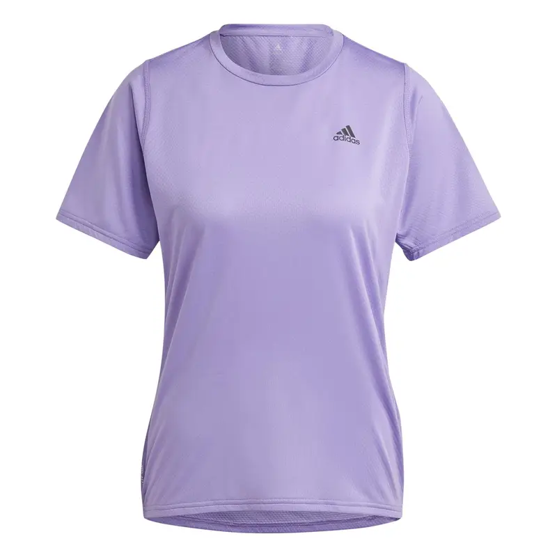 Maglia da donna adidas Run Icons 3 Bar Violet