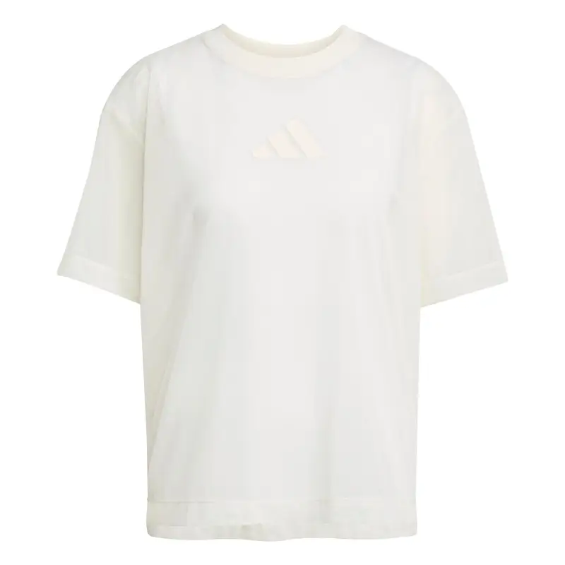 Maglia da donna adidas Soft Lux Blanc