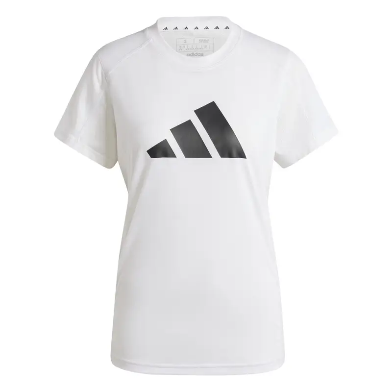 Maglia da donna adidas Train Essentials Big Performance Logo | Adidas Bianco