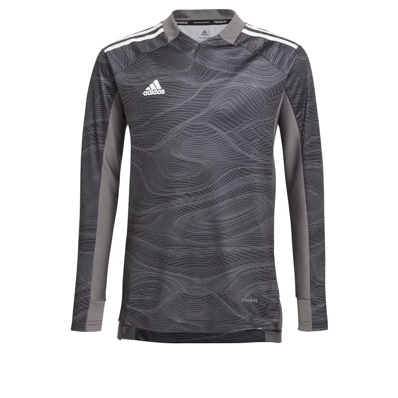 Maglia da portiere a manica lunga per bambini adidas Condivo 21 Primeblue Noir