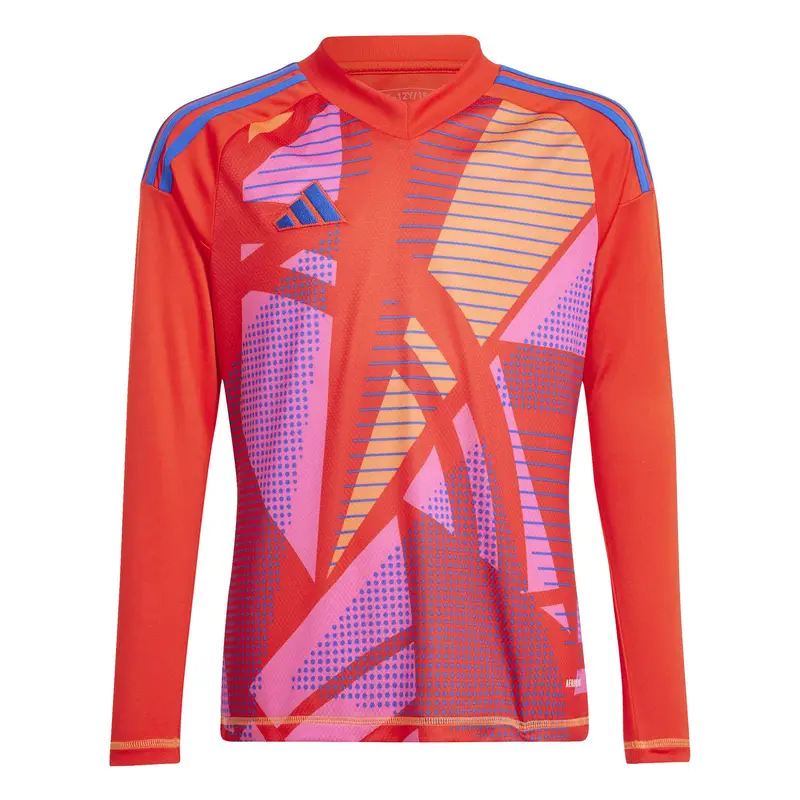 Maglia da portiere a maniche lunghe per bambini adidas Tiro 24 Compétition Rouge