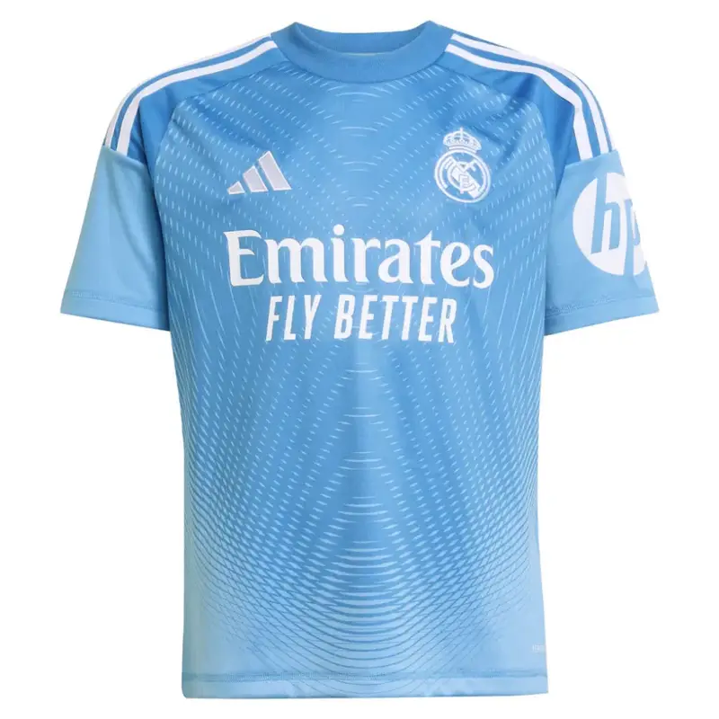 Maglia da portiere Casa bambino Real Madrid 2025/26 Bleu