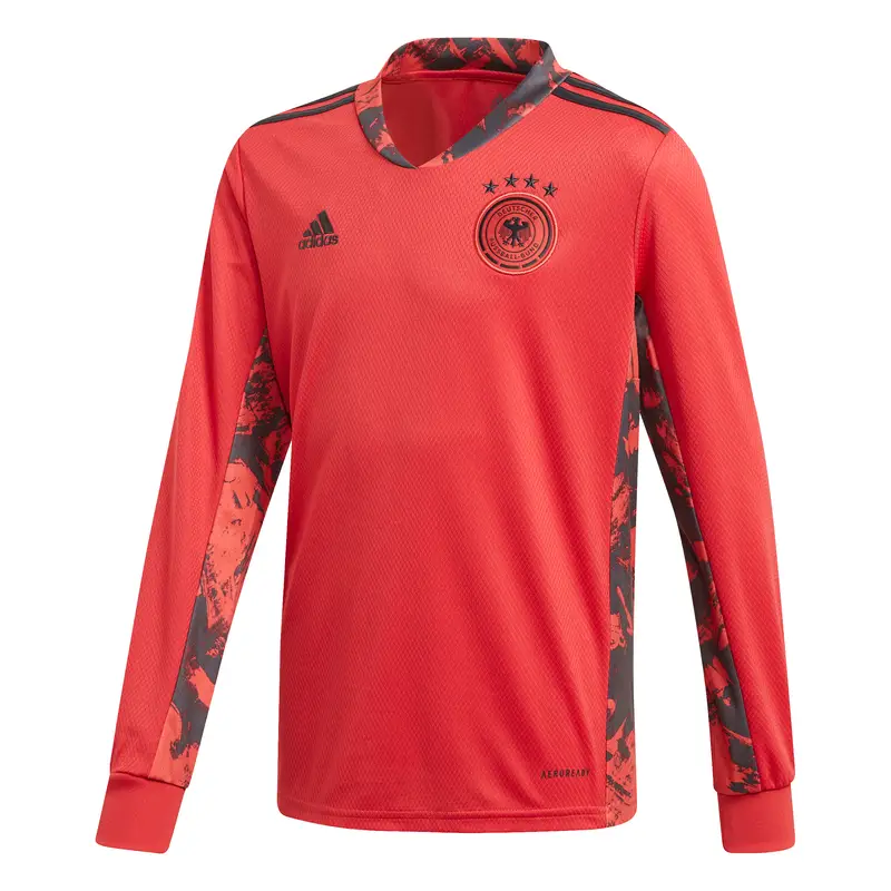 Maglia da portiere da bambino Allemagne 2020 Rouge