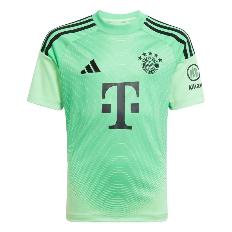 Maglia da portiere per bambini Bayern Monaco 2025/26 Vert