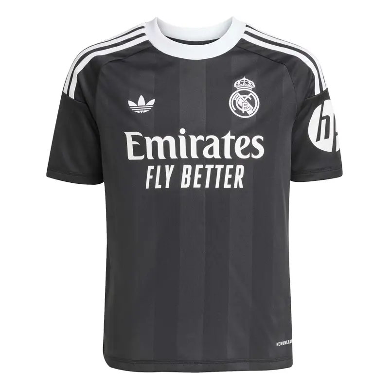 Maglia da portiere Third bambino Real Madrid 2025/26 Noir