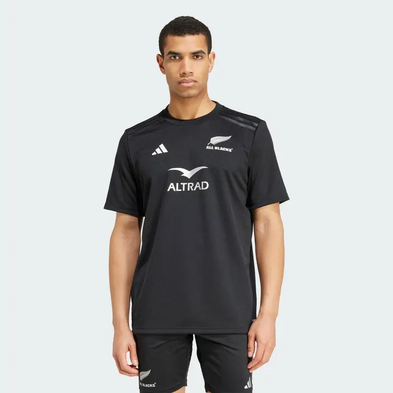 Maglia da rugby AEROREADY Short Sleeve All Blacks | Adidas Nero