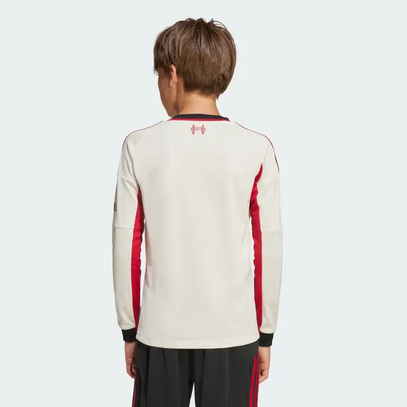 Maglia da trasferta a manica lunga Liverpool FC 25/26 Bambino Wonder White miniatura 4