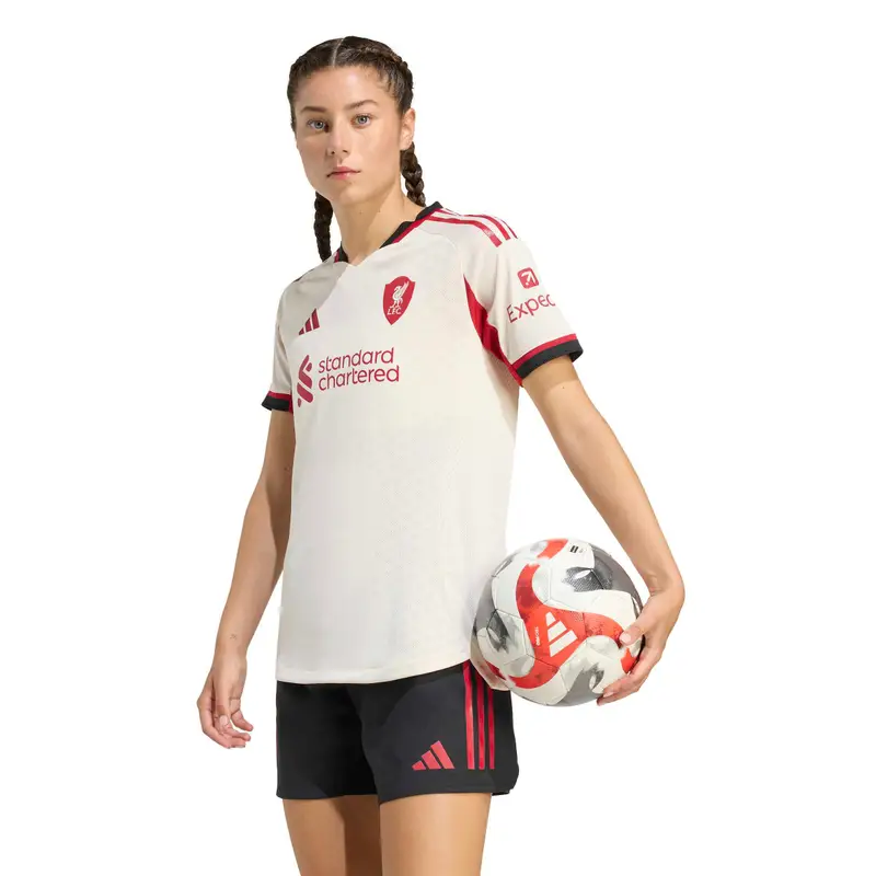 Maglia da trasferta autentica donna Liverpool FC 2025/26 Blanc
