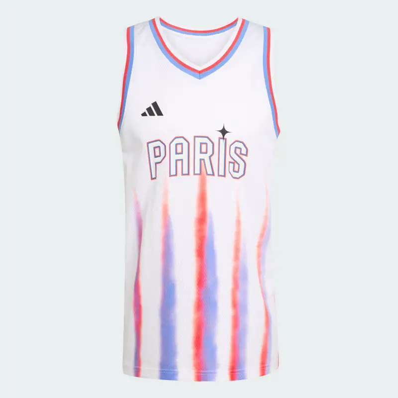 Maglia da trasferta del Paris Basket Uomo White miniatura 4