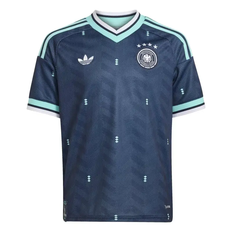 Maglia da trasferta per bambini Germania Coupe du Monde 2026 Bleu