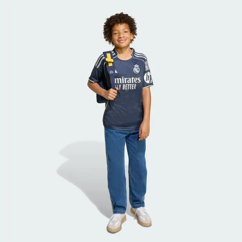 Maglia da trasferta Real Madrid 25/26 Bambini Legend Ink miniatura 3