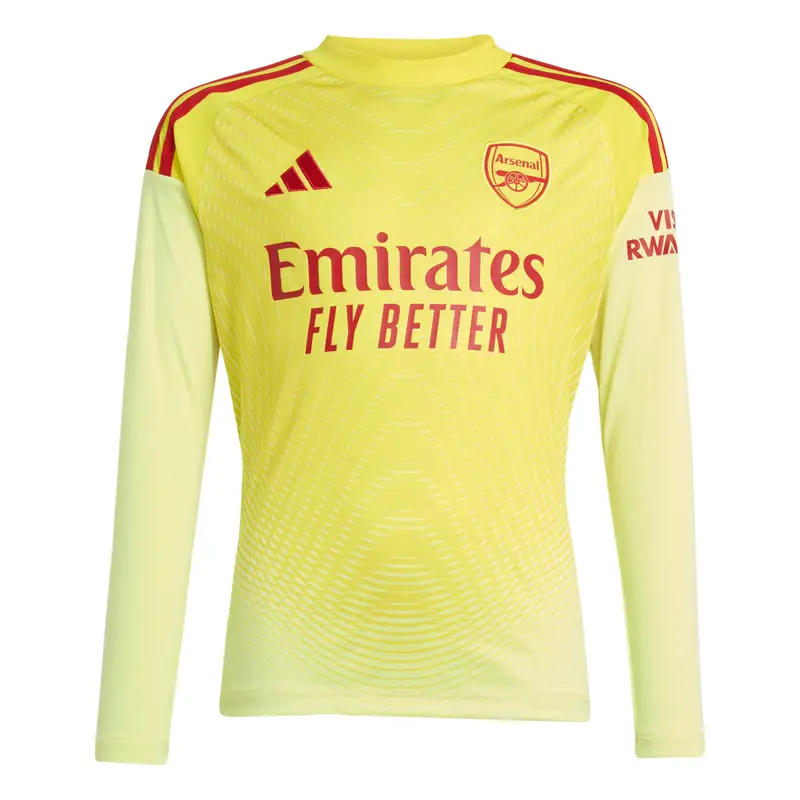 Maglia del portiere maniche lunghe bambino Arsenal 2025/26 Jaune