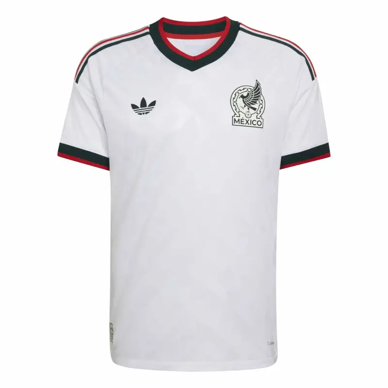 Maglia Estera Autentica Messico Coupe du Monde 2026 Blanc
