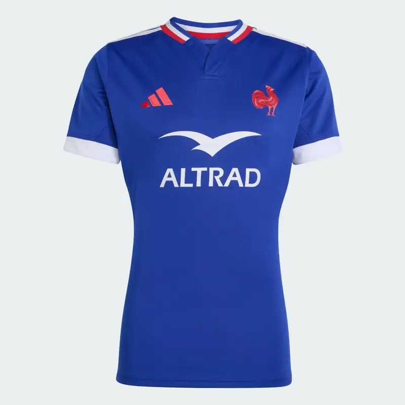 Maglia Francia Rugby vestibilitÃ performance replica Semi Lucid Blue miniatura 4