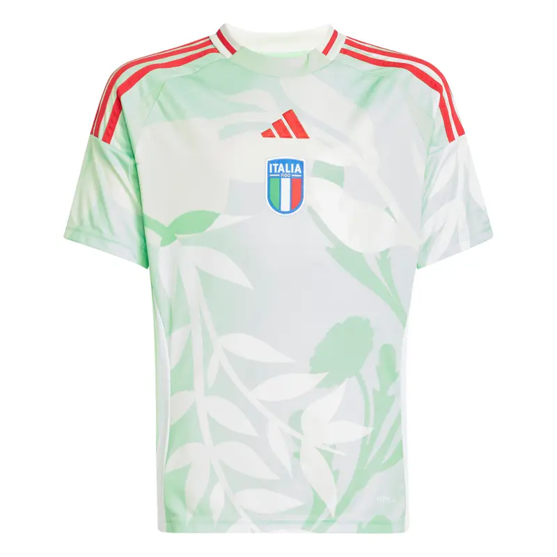 Maglia gara Away per bambini Italie Women's Euro 2025 Vert