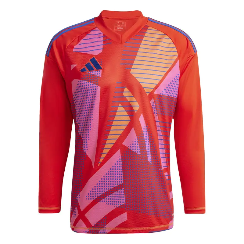 Maglia gara portiere a maniche lunghe adidas Tiro 24 Compétition Rouge