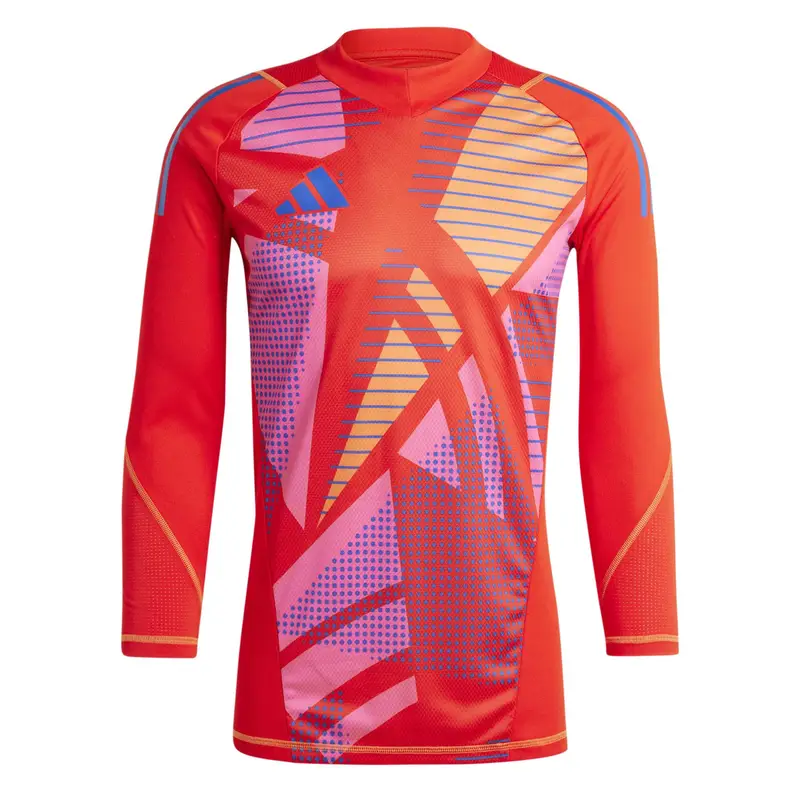 Maglia gara portiere a maniche lunghe adidas Tiro 24 Rouge