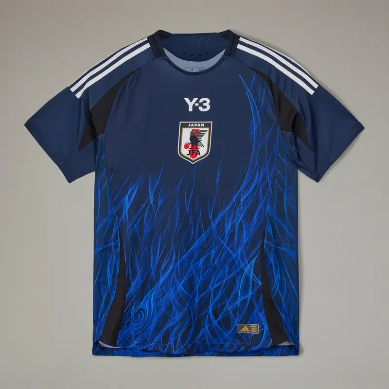 Maglia Giappone Y-3 Authentique 2024 Bleu