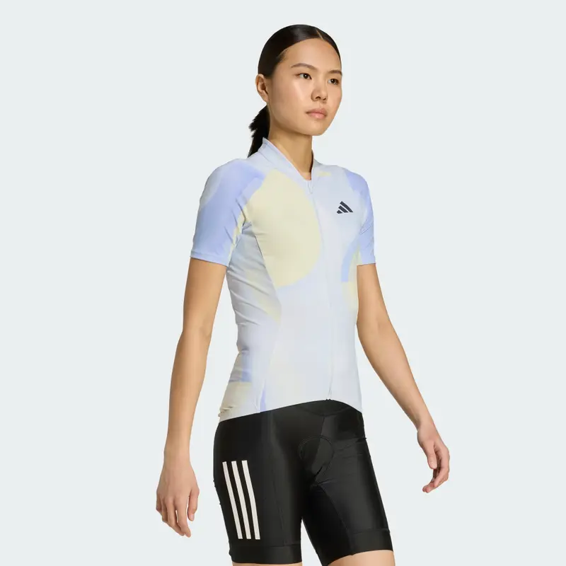 Maglia Grafica Essentials 3 Strisce In Motion Leggera Halo Blue miniatura 3