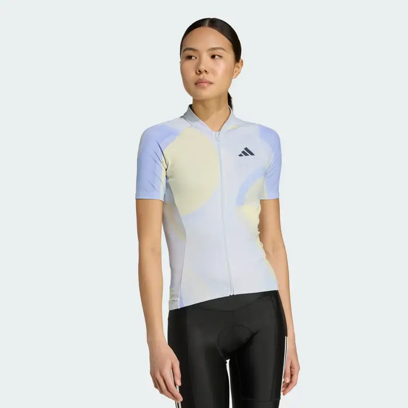 Maglia Grafica Essentials 3 Strisce In Motion Leggera Halo Blue