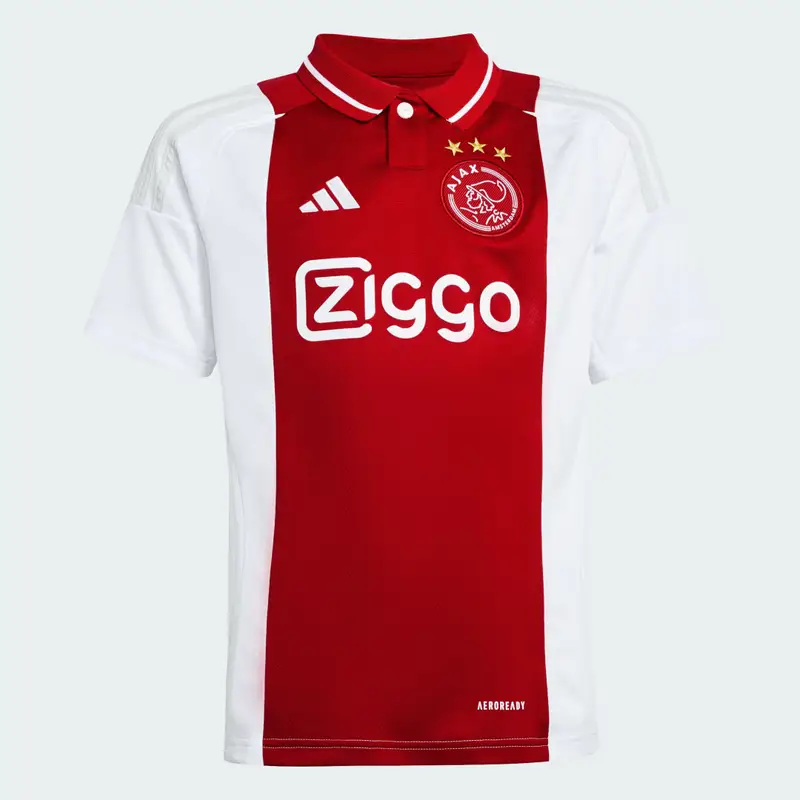 Maglia Home 24/25 Junior Ajax Amsterdam White miniatura 4